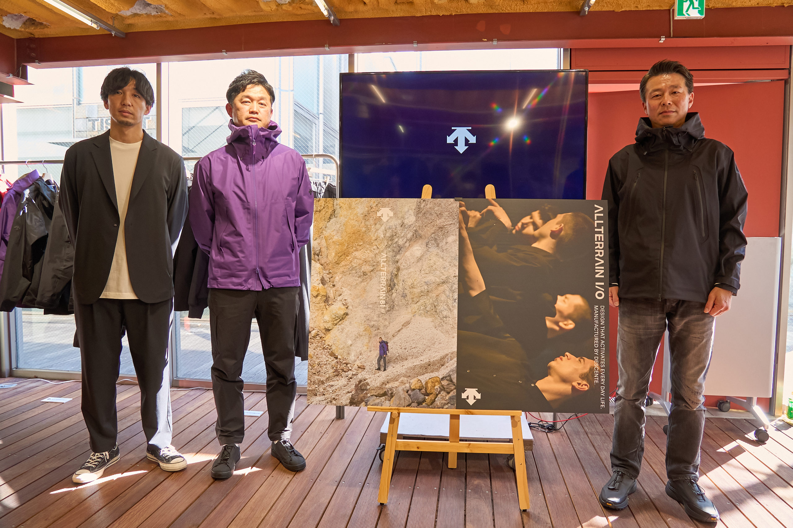 デサントジャパン、成長が見込まれるテックウェア市場に向け「DESCENTE 