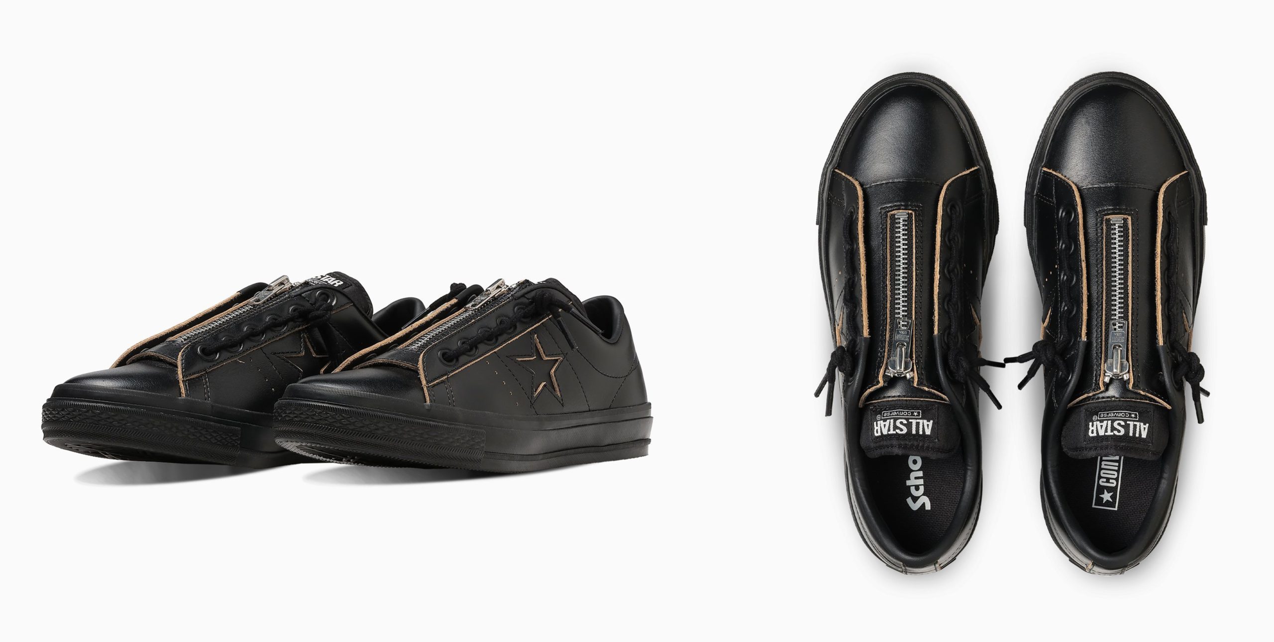 ライダースジャケットで有名な「ショット」と「コンバース」が  