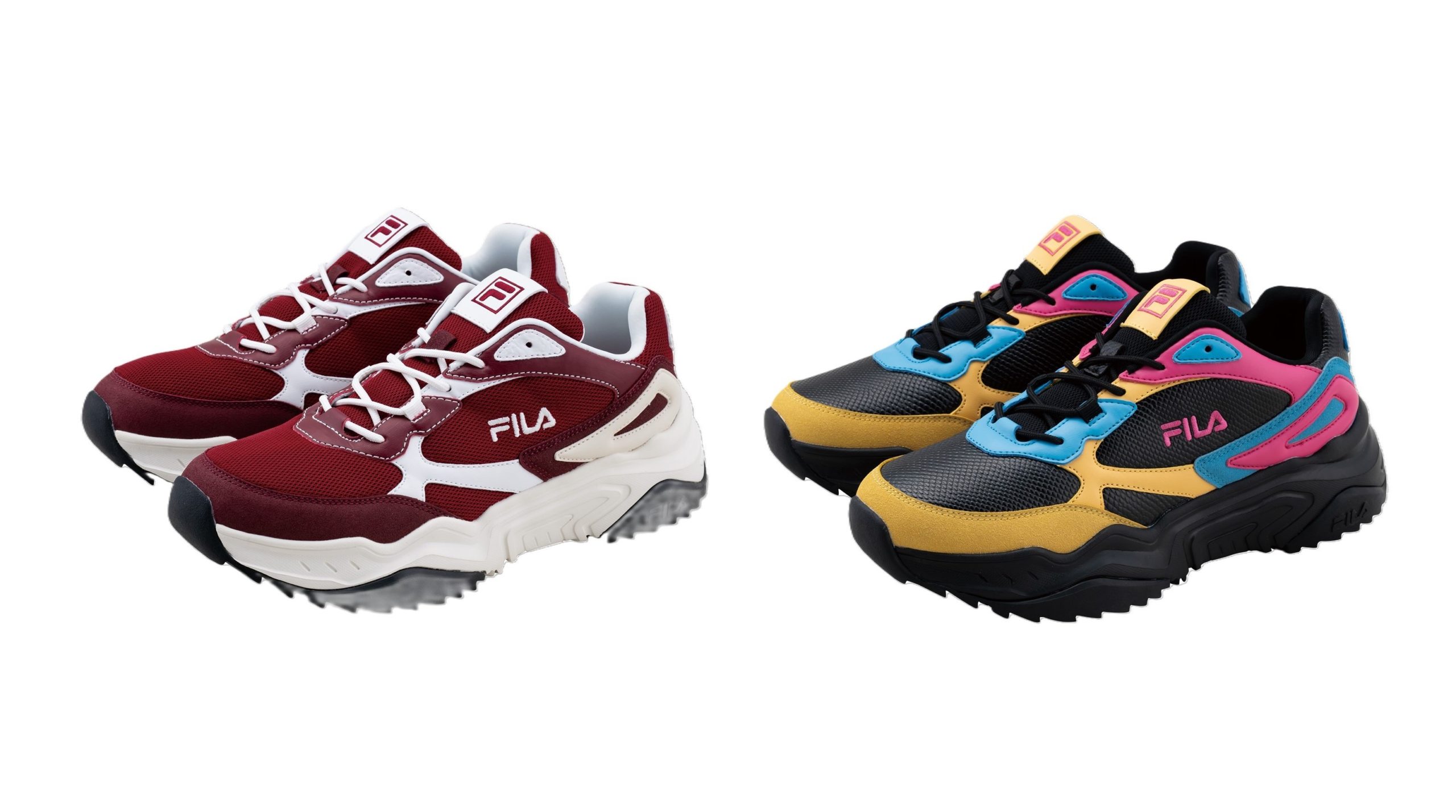 限定 FILA 優里 ゆーりんち コラボスニーカー 赤/白 - 靴