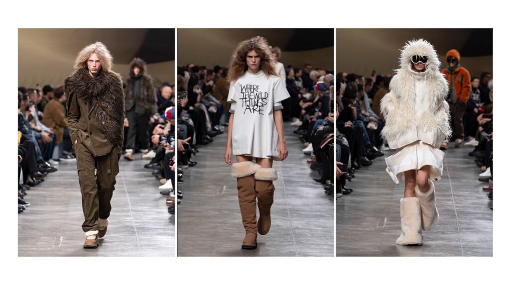 UGG」と「sacai」が2025年秋冬パリ・メンズファッション・ウィークで 