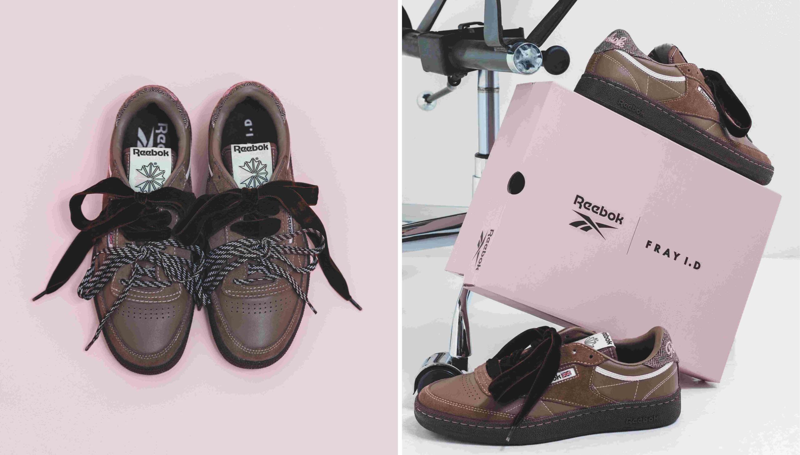 リーボック」が「FRAY I.D（フレイ アイディー）」との別注シューズ