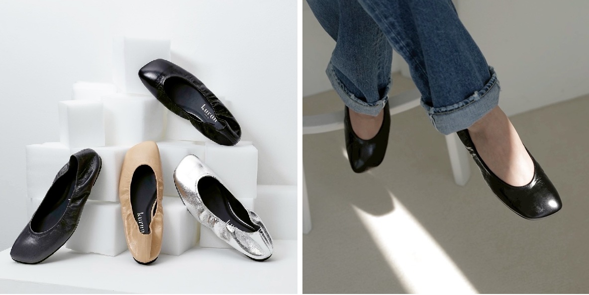 日本製バレエシューズブランド「kurun TOKYO」がミニマルを極めた新作