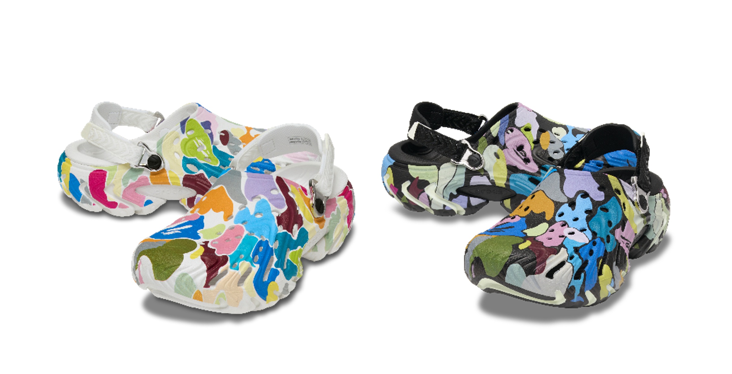 クロックス」が「A BATHING APE®」との最新コラボレーションモデル